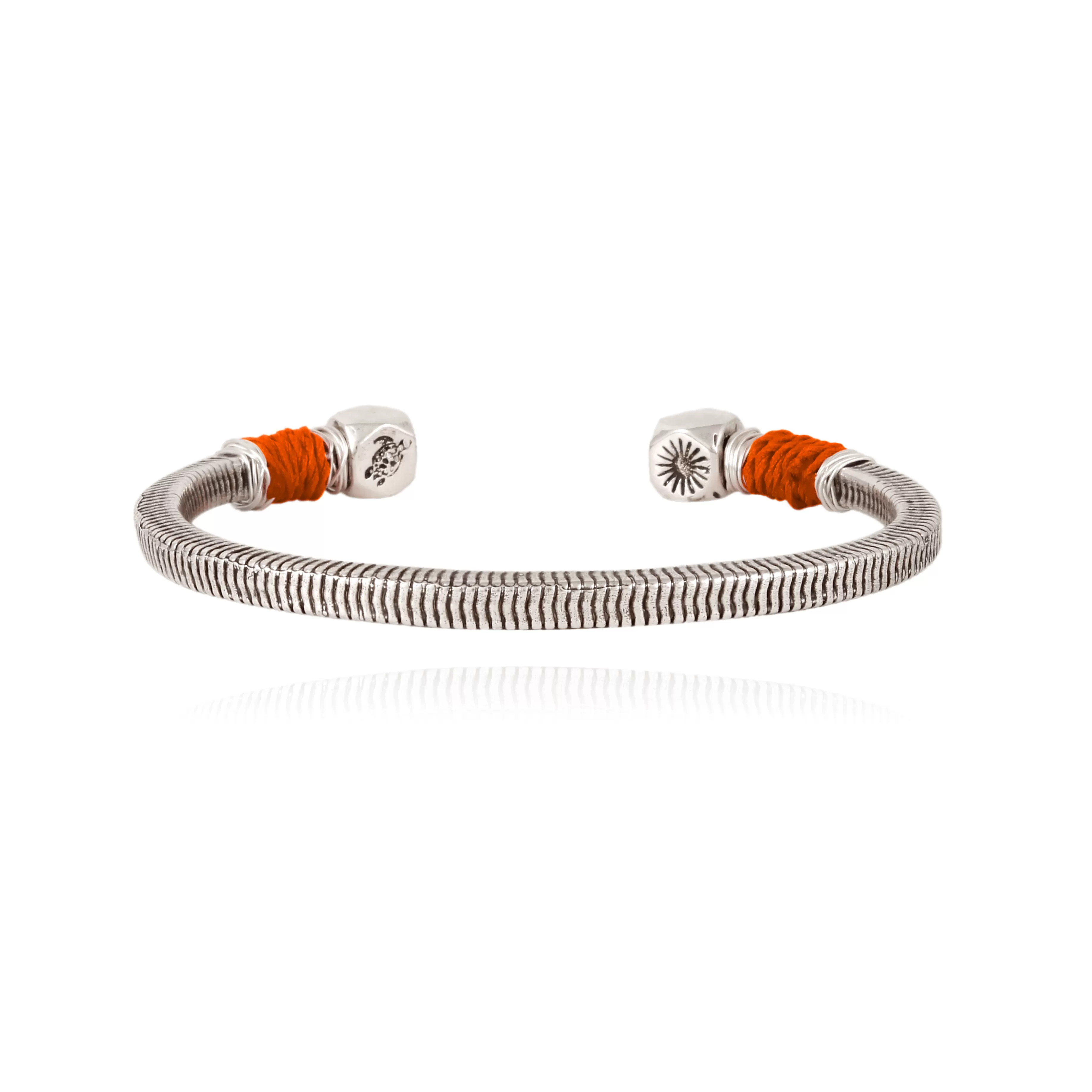 Best Vilebrequin Bracelet Jonc Argente - X Gas Bijoux Abricot/Orange