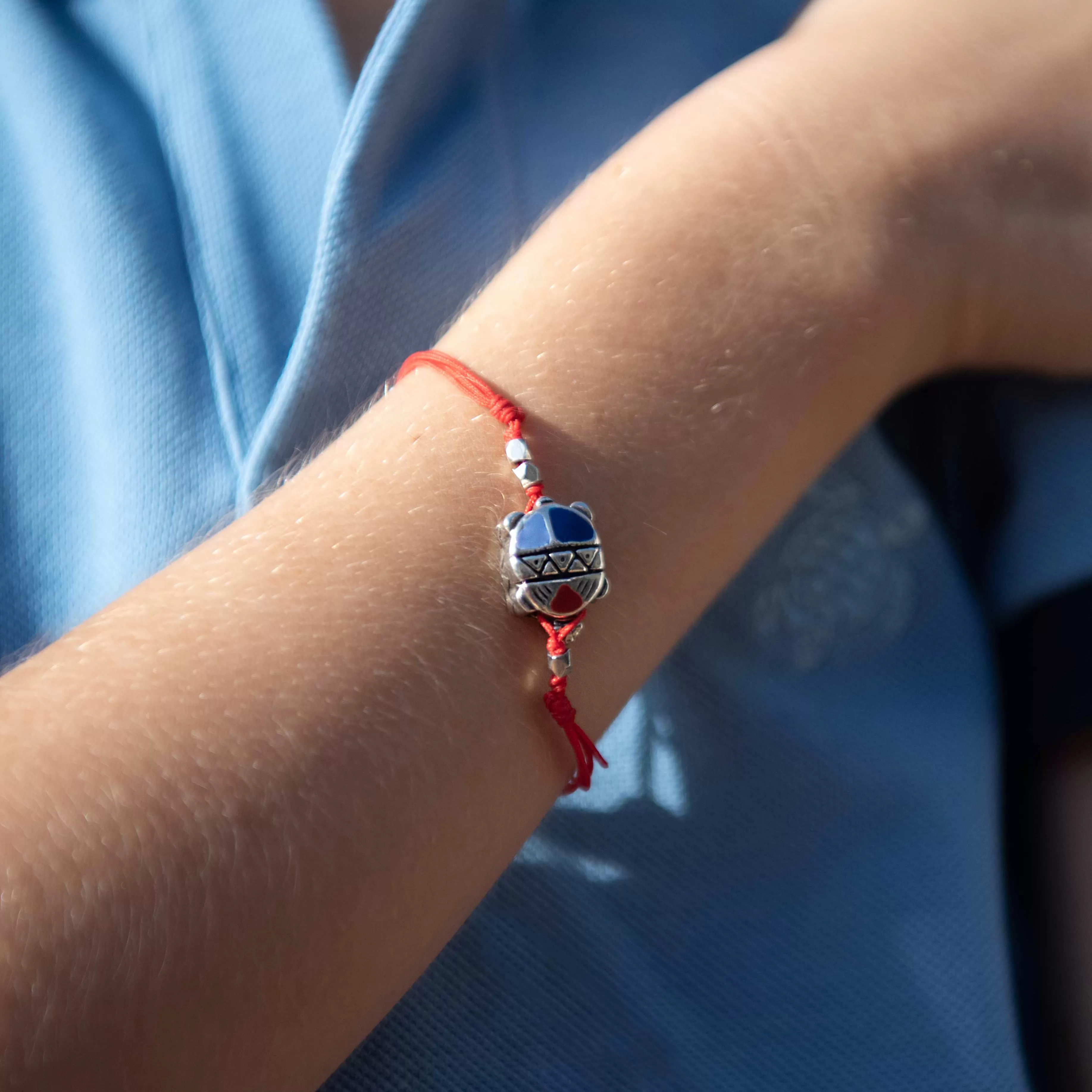 Outlet Vilebrequin Bracelet Lien Tortue Emaillee - X Gas Bijoux Coquelicot/Rouge