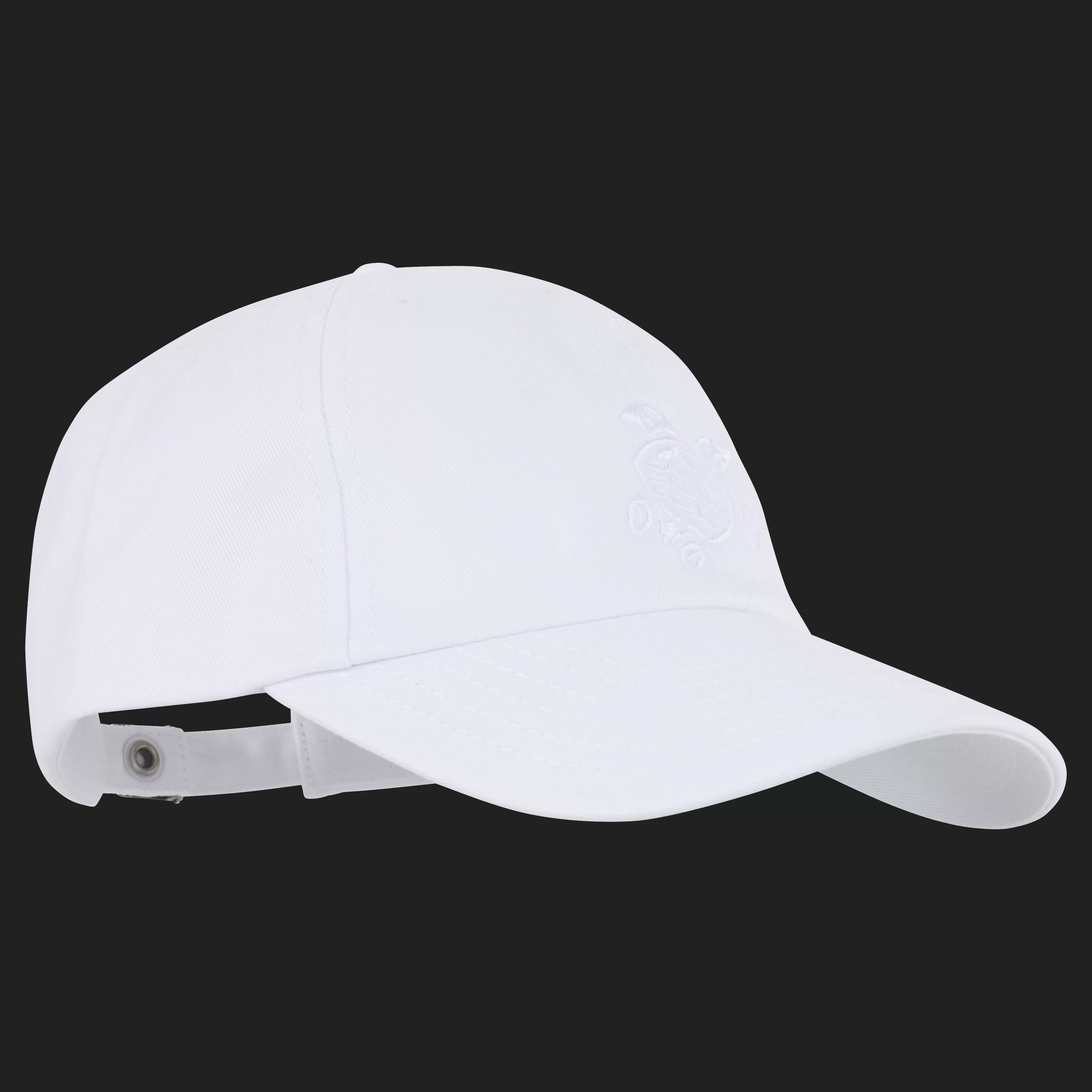 Outlet Vilebrequin Casquette Enfants Blanc/Blanc