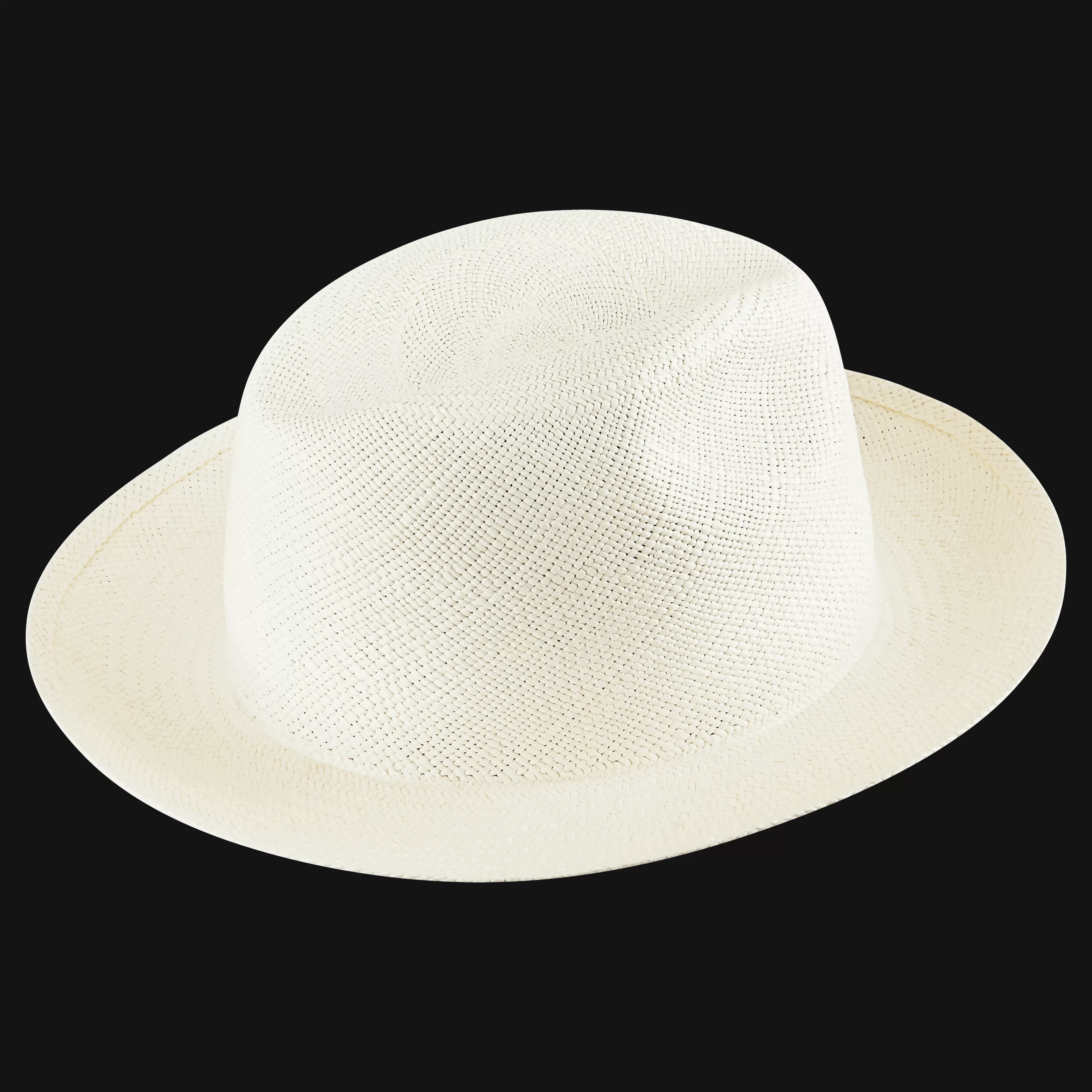 New Vilebrequin Chapeau Panama Unisexe Uni Sable/Beige