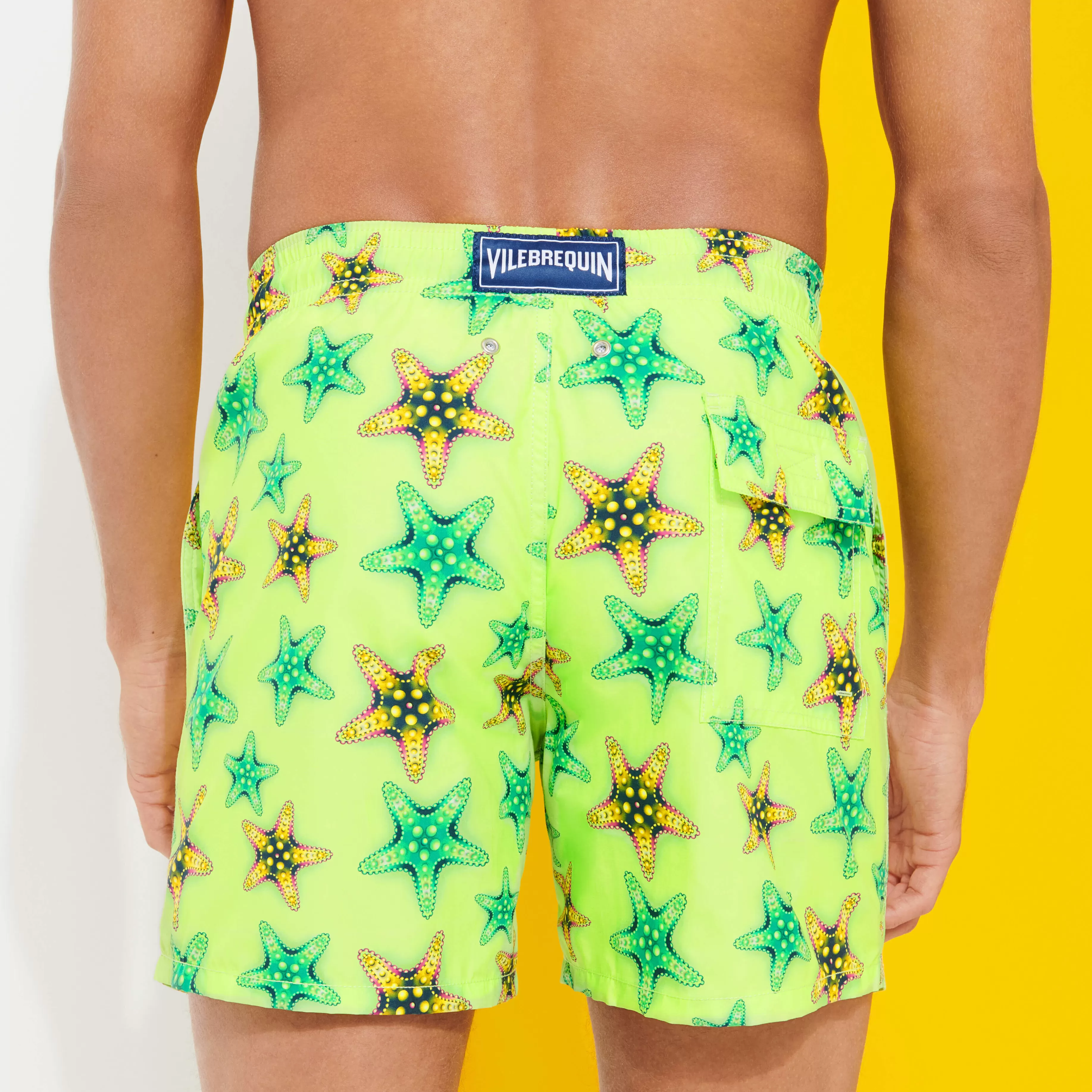 Best Sale Vilebrequin Maillot De Bain Homme Starfish Candy Coriandre/Vert