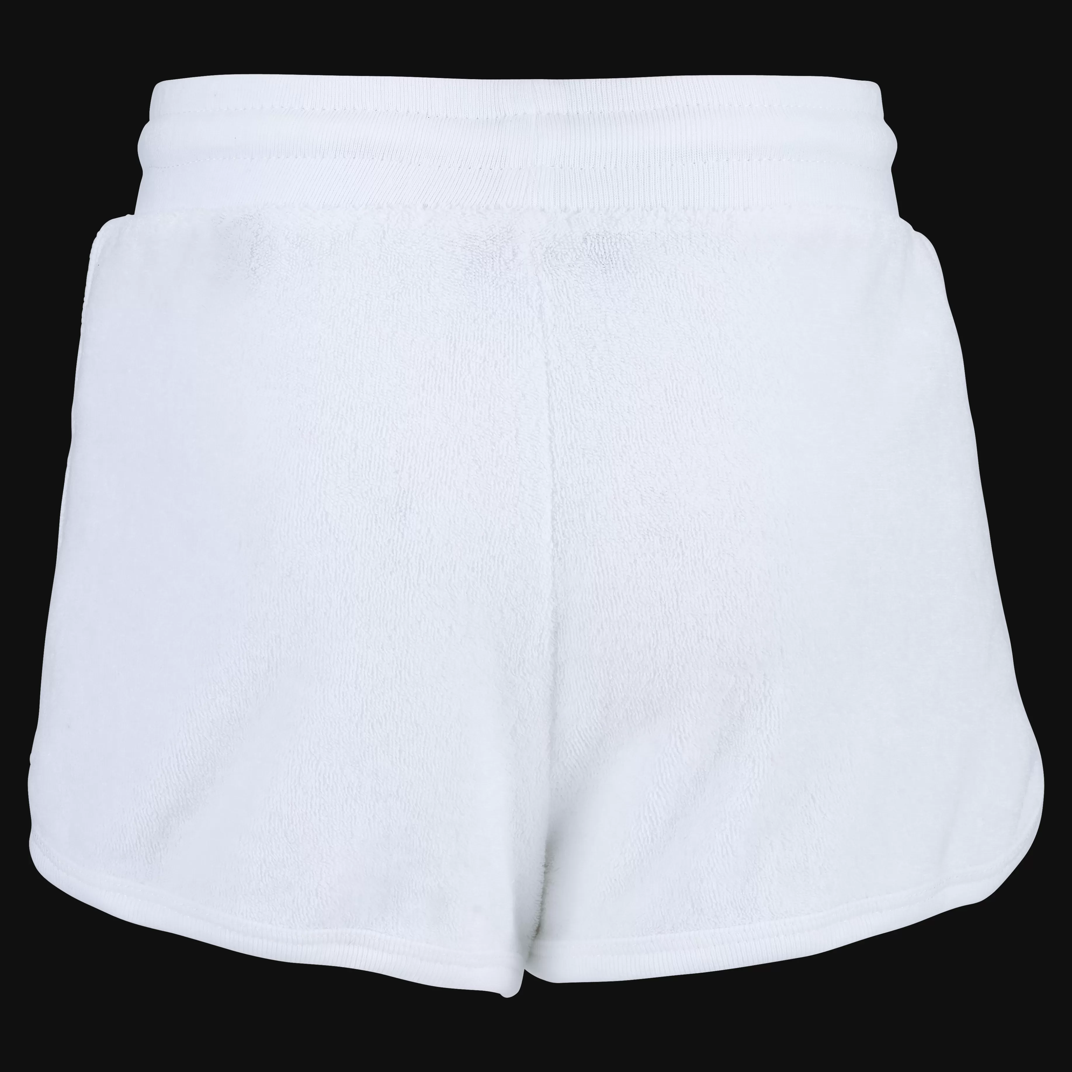 Online Vilebrequin Short En Eponge Fille Uni Blanc/Blanc