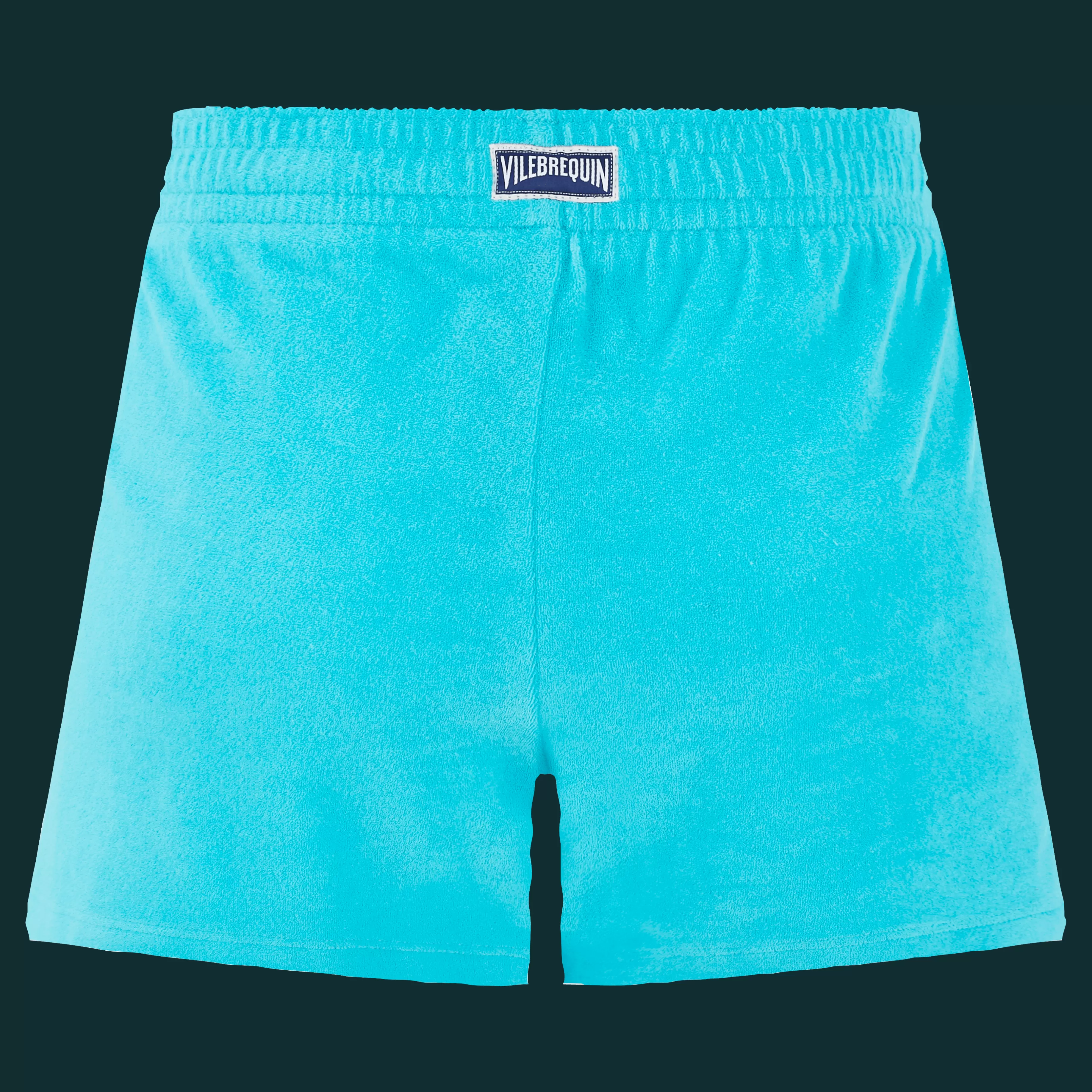 Discount Vilebrequin Shorty De Bain En Eponge Femme Uni Azur/Bleu