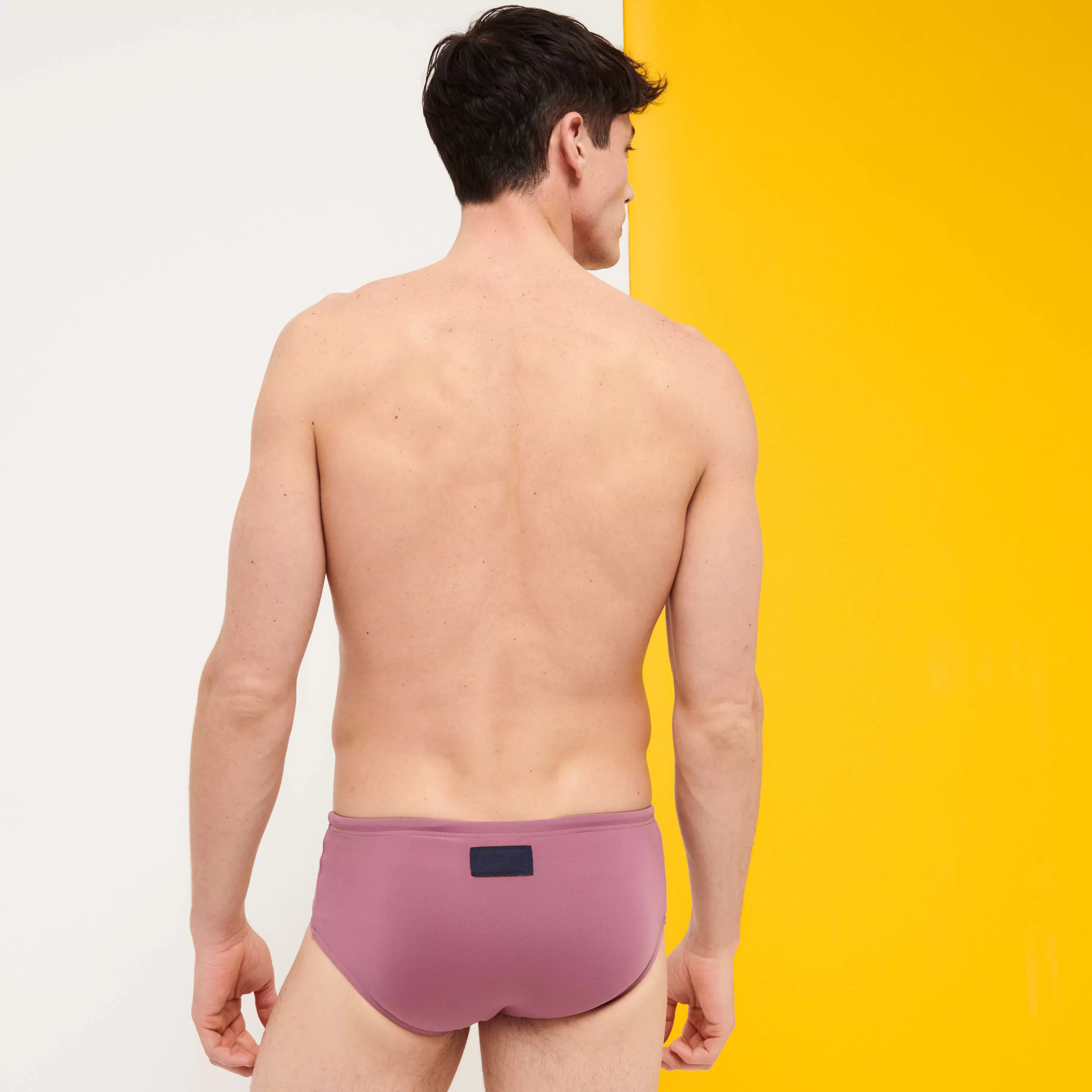 Fashion Vilebrequin Slip De Bain Homme Uni Murasaki/Violet