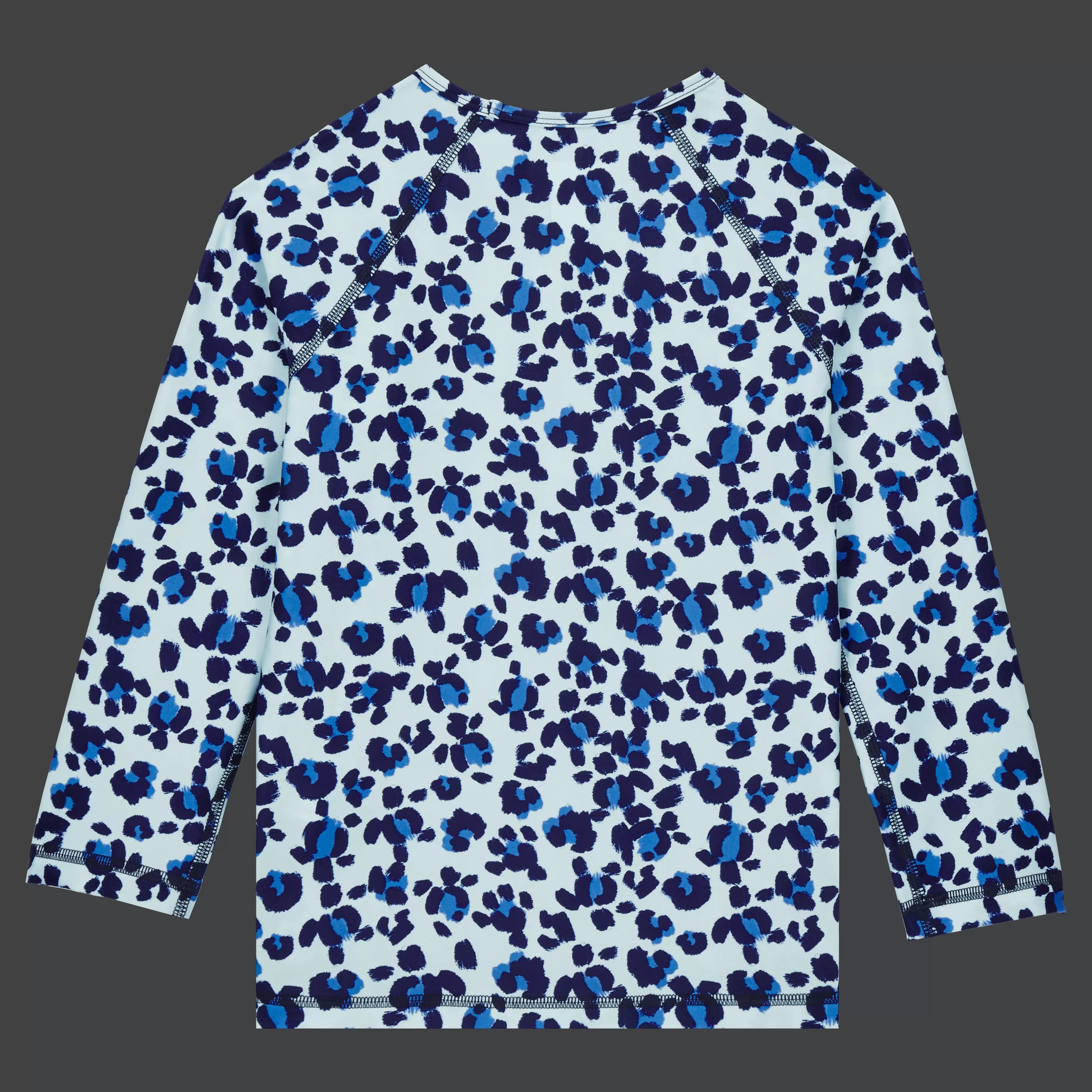 Store Vilebrequin T-Shirt Anti Uv Enfant Turtles Leopard Thalassa/Bleu