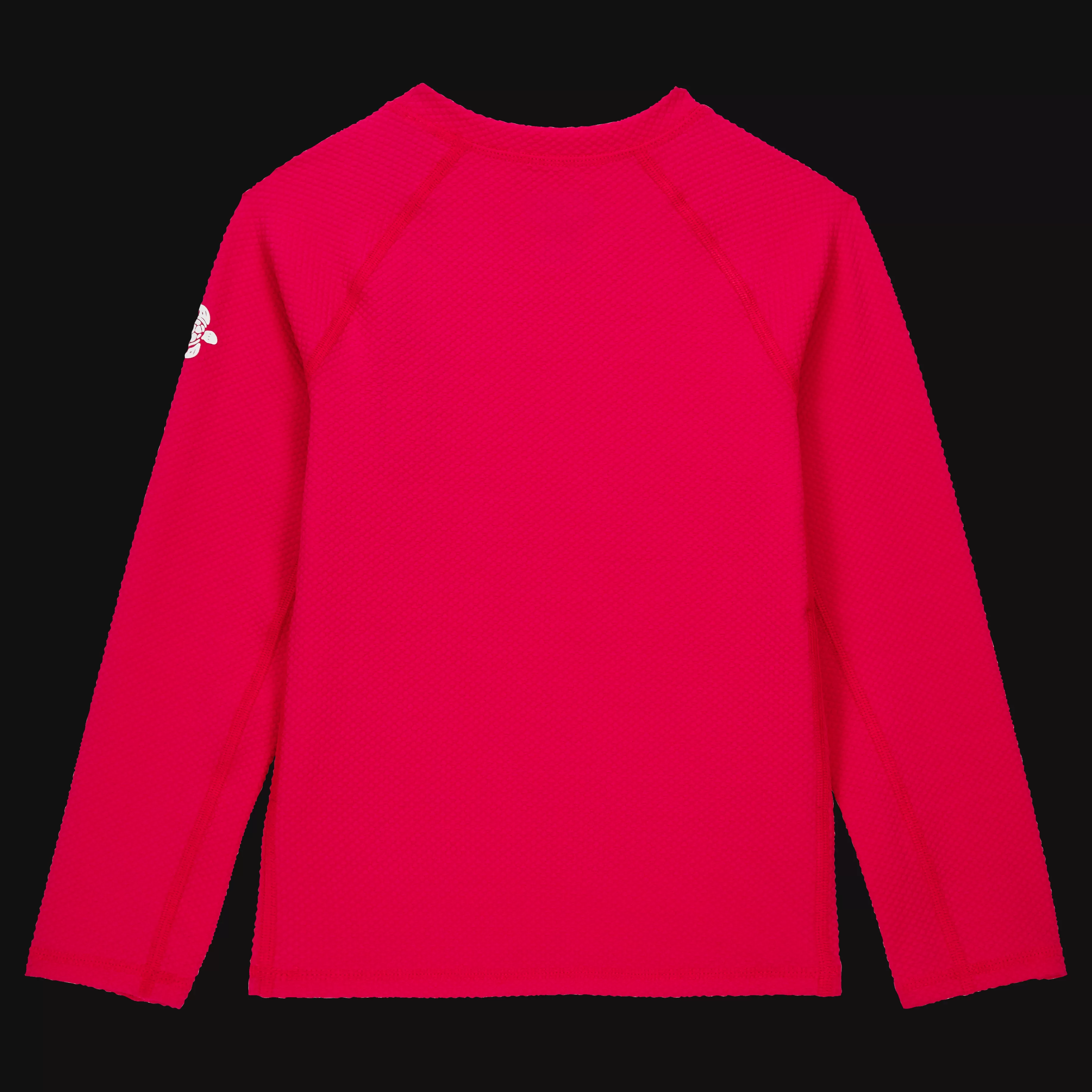 Sale Vilebrequin T-Shirt Anti Uv Enfants Textured Solid Fushia/Rose