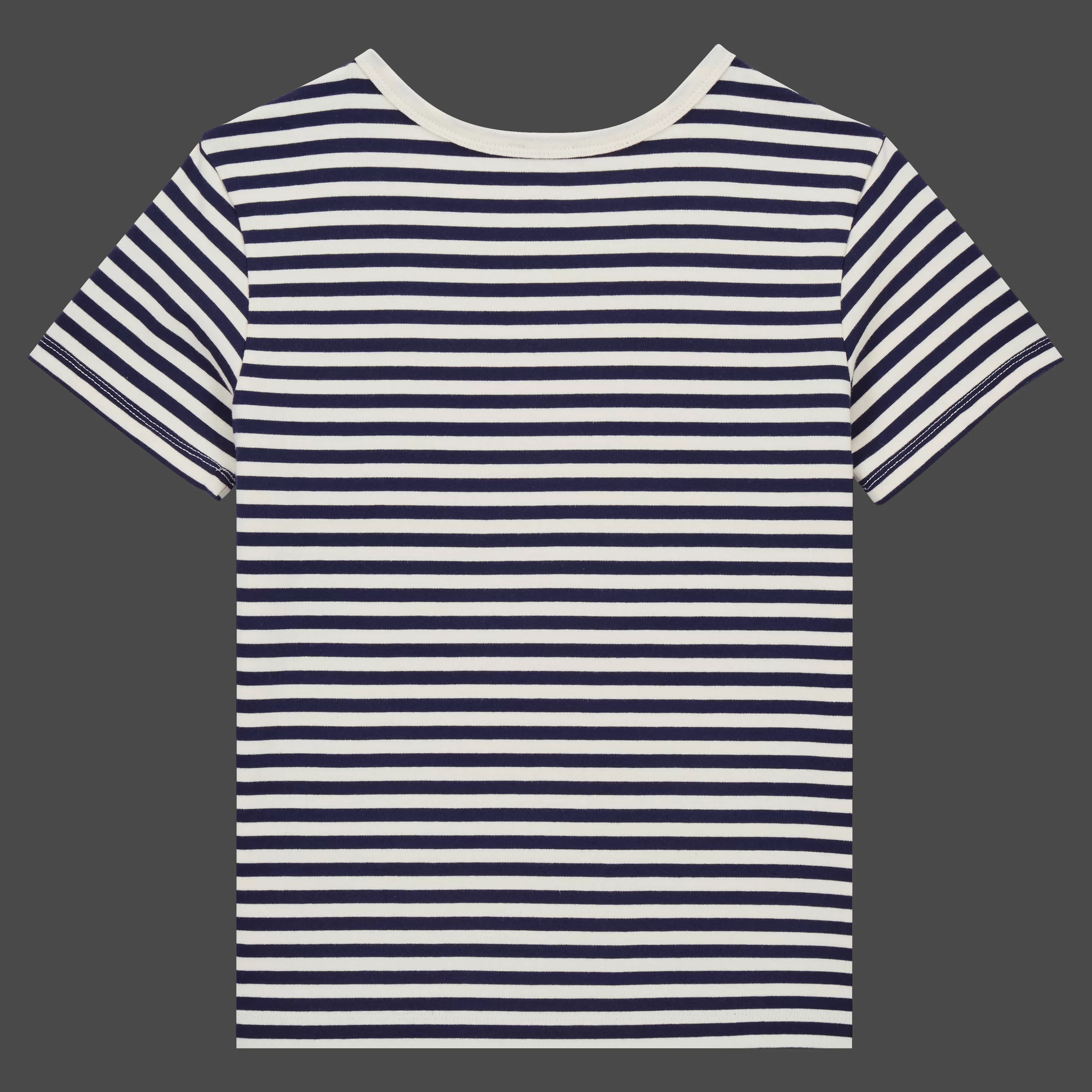 Discount Vilebrequin T-Shirt En Coton Garçon A Rayures Marine/Blanc/Bleu