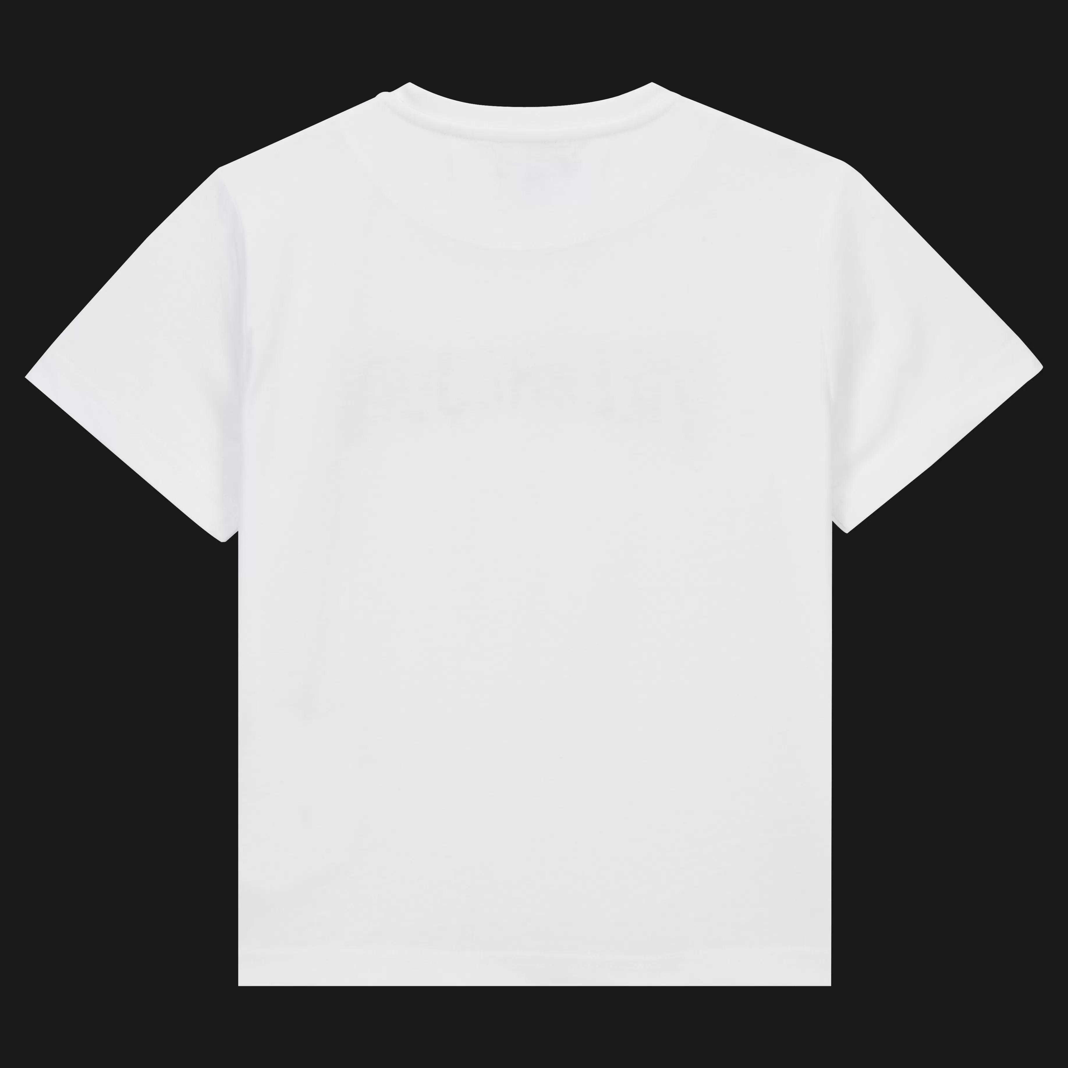 Shop Vilebrequin T-Shirt En Coton Garçon Sunny Streets Blanc/Blanc